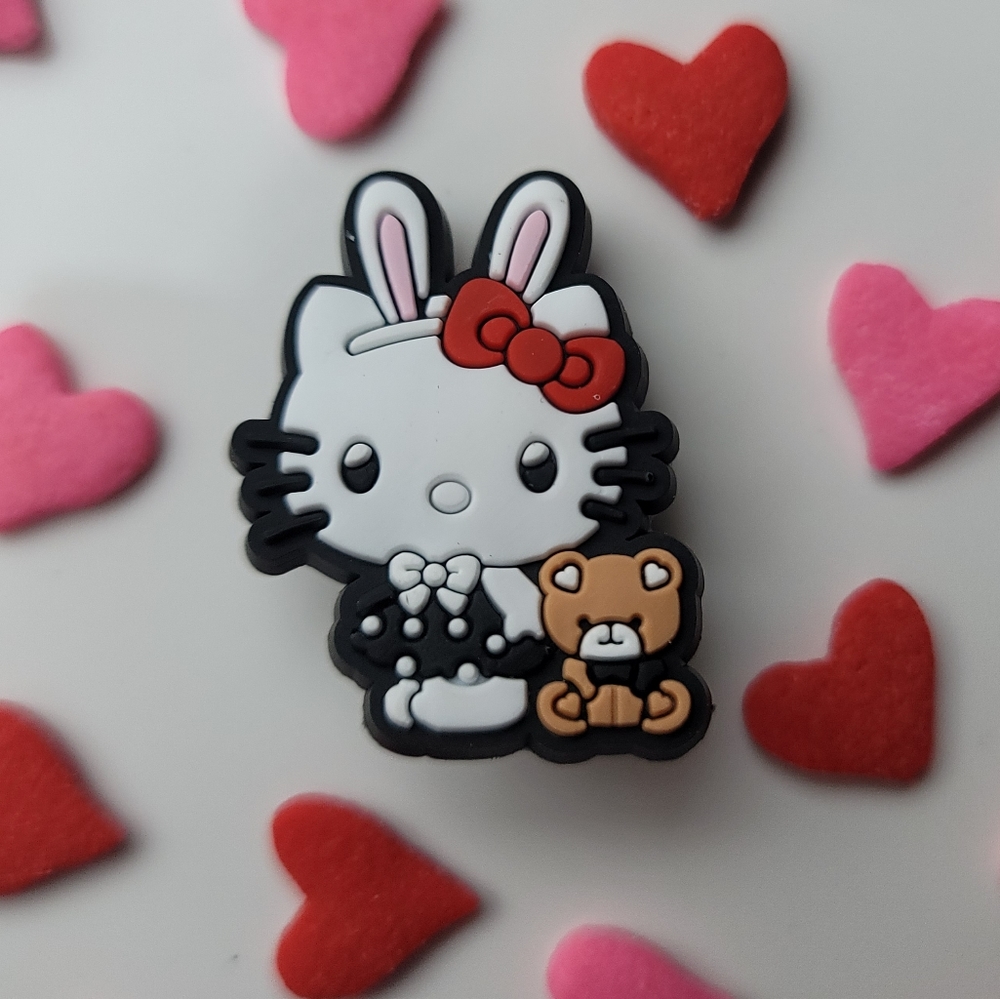 Mix & Match 4 for $10 Hello Kitty Croc Charm - Picture 1 of 3